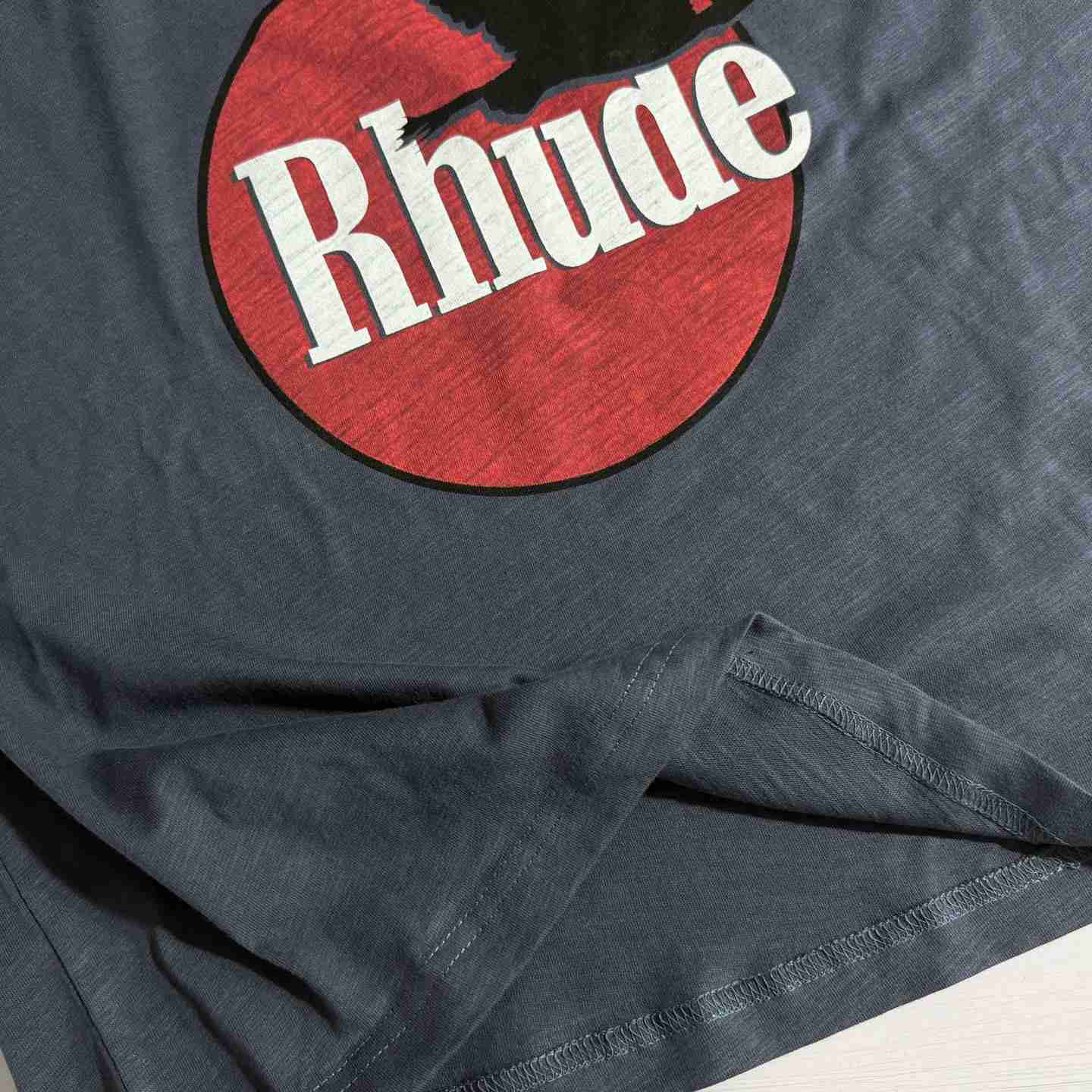 Rhude Eagle Logo Tee - DesignerGu