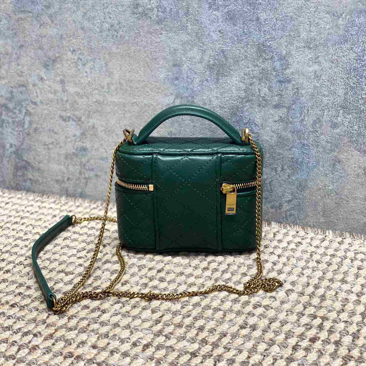 Saint Laurent GABY Micro Vanity Bag In Lambskin - DesignerGu
