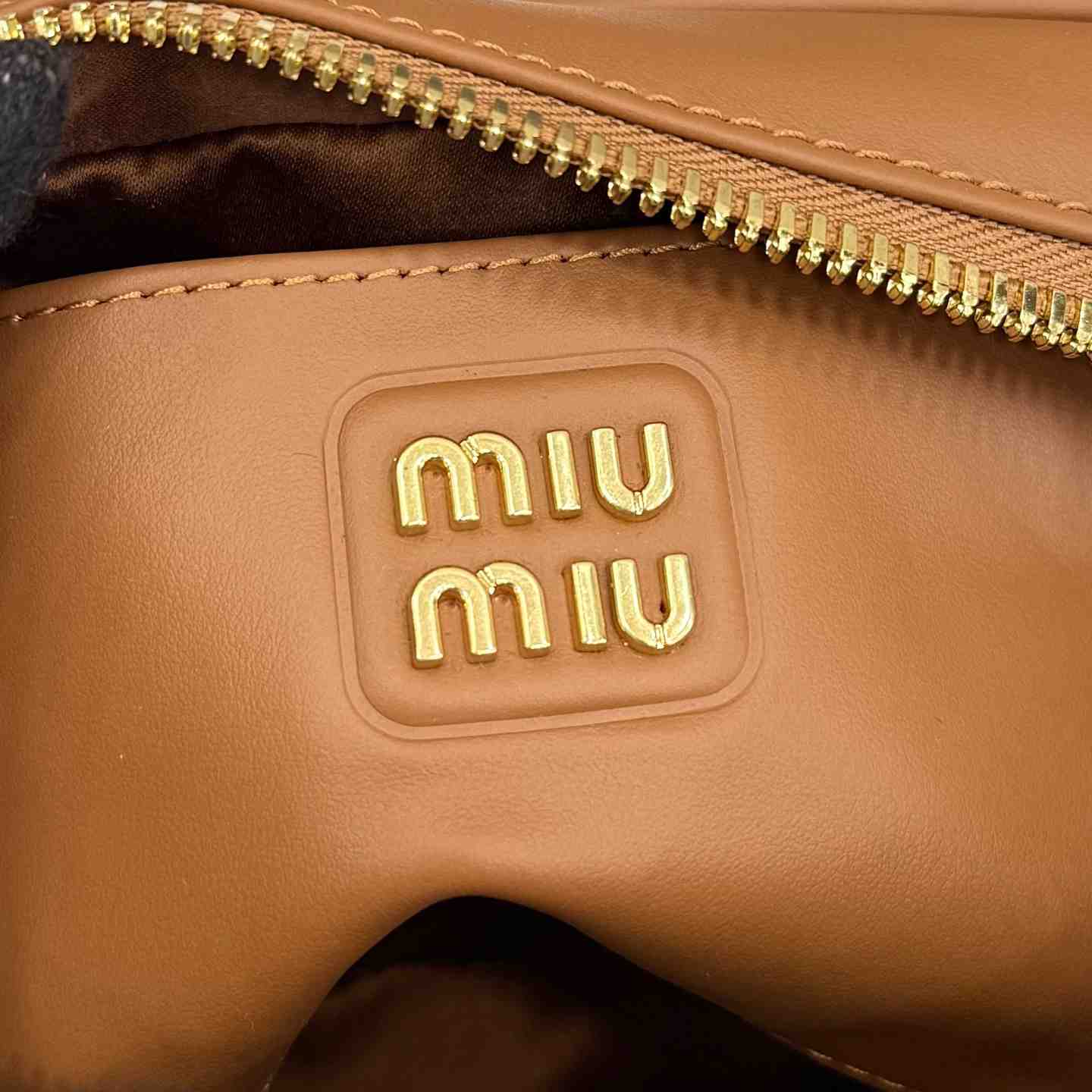 Miu Miu Arcadie Leather Bag 5BB123 - DesignerGu
