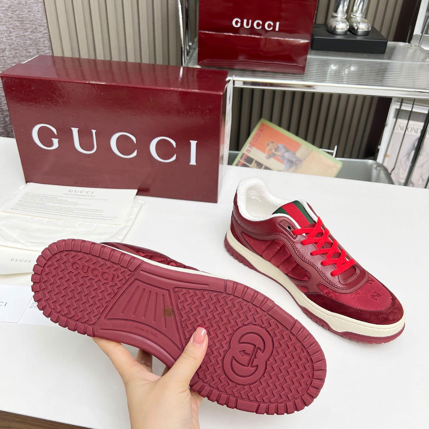 Gucci Re-Web Sneakers - DesignerGu