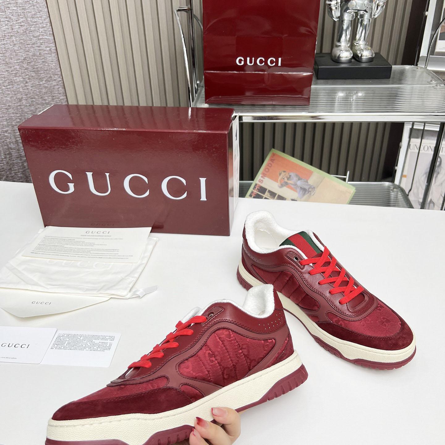 Gucci Re-Web Sneakers - DesignerGu