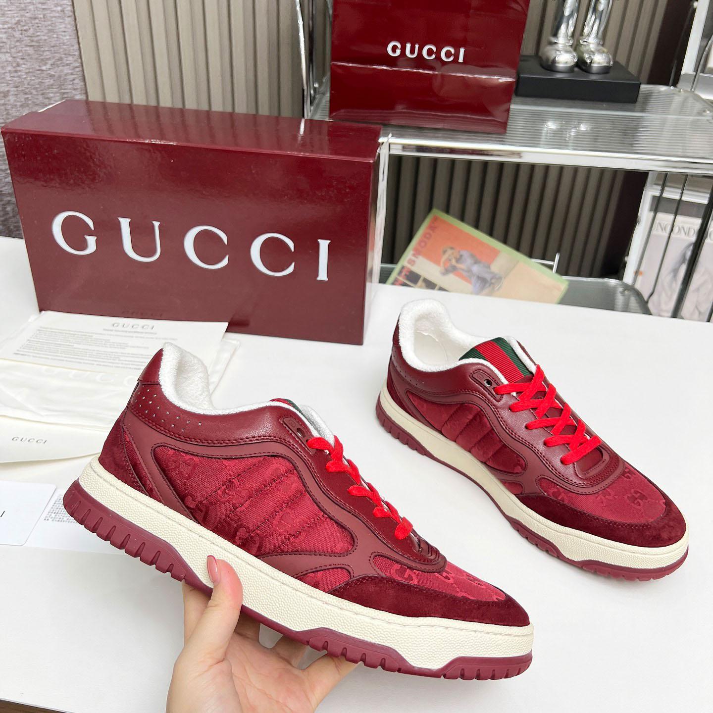 Gucci Re-Web Sneakers - DesignerGu