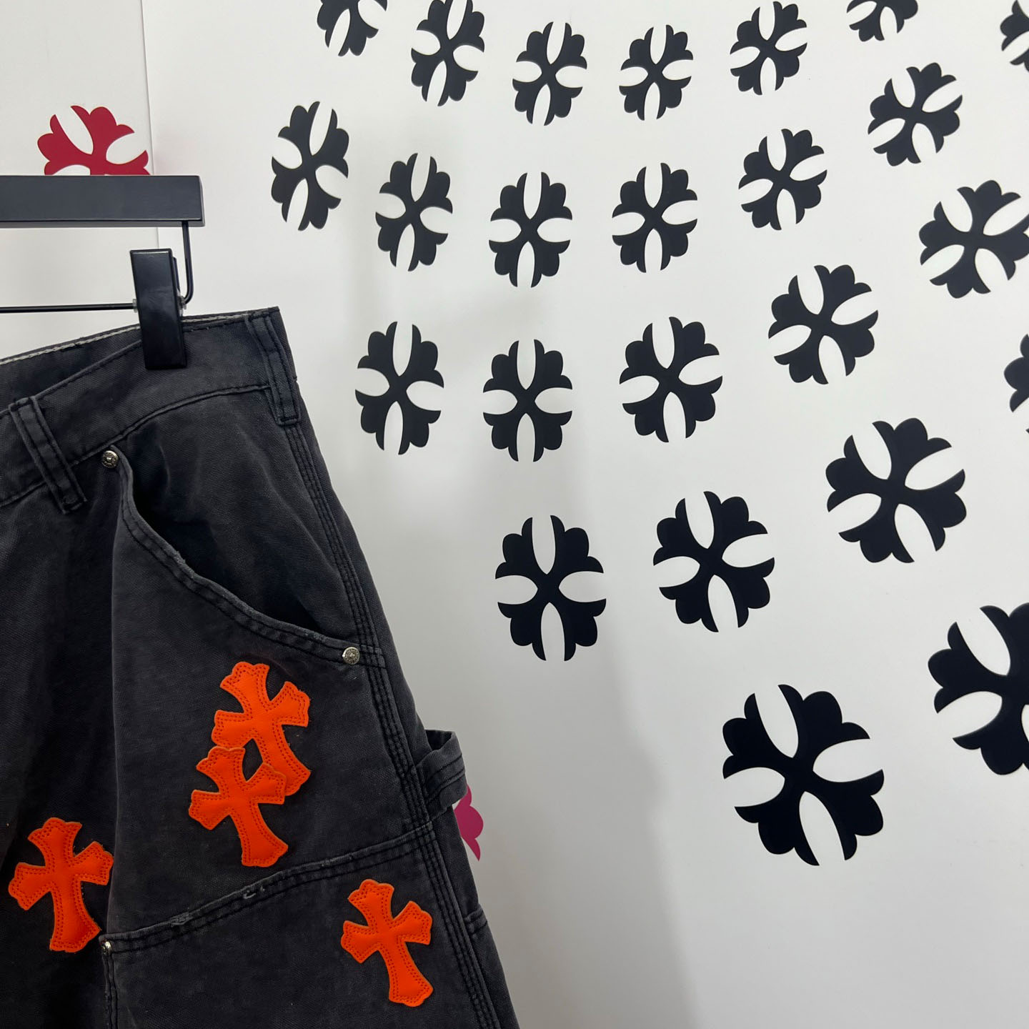 Chrome Hearts Denim Shorts - DesignerGu