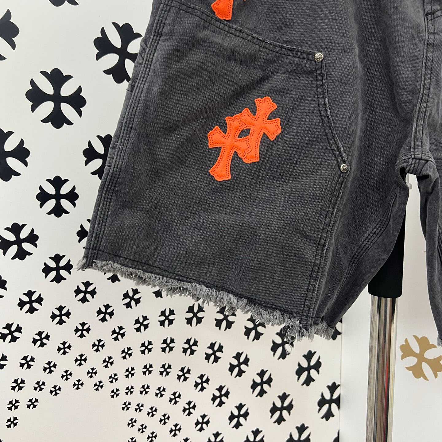 Chrome Hearts Denim Shorts - DesignerGu