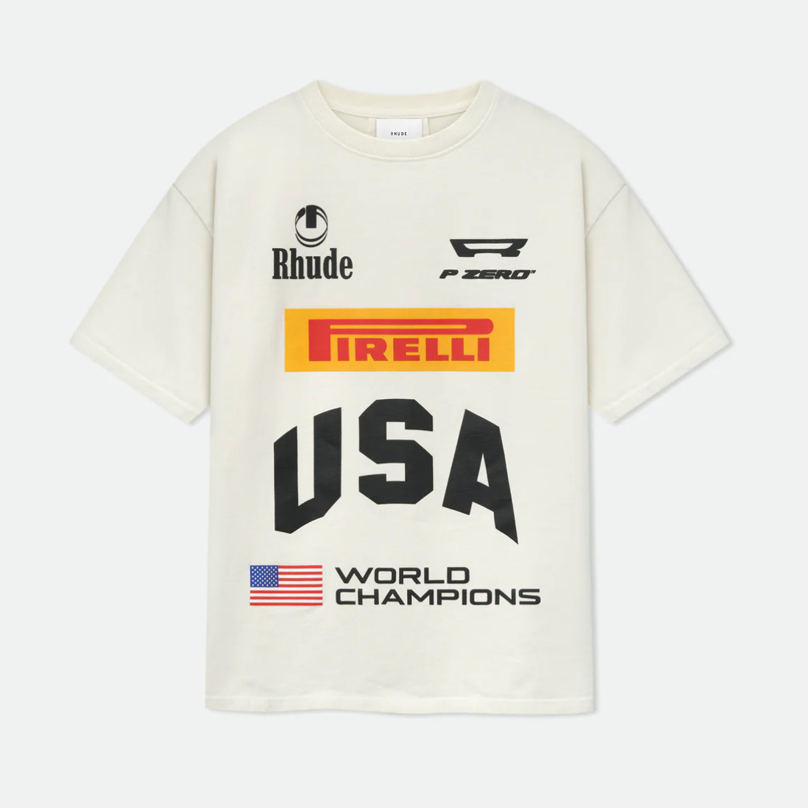 Rhude US Champs Tee - DesignerGu