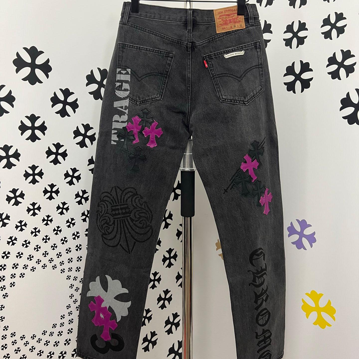 Chrome Hearts Jeans - DesignerGu