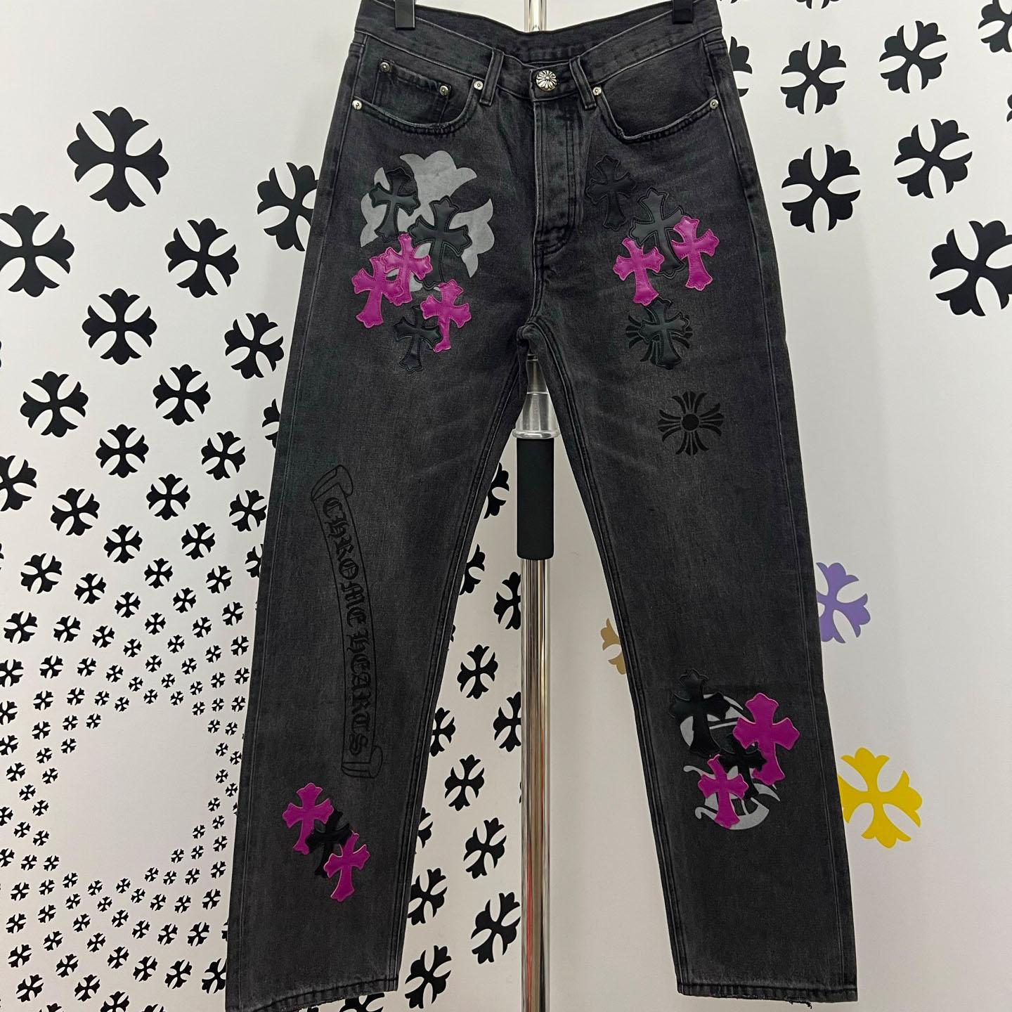 Chrome Hearts Jeans - DesignerGu