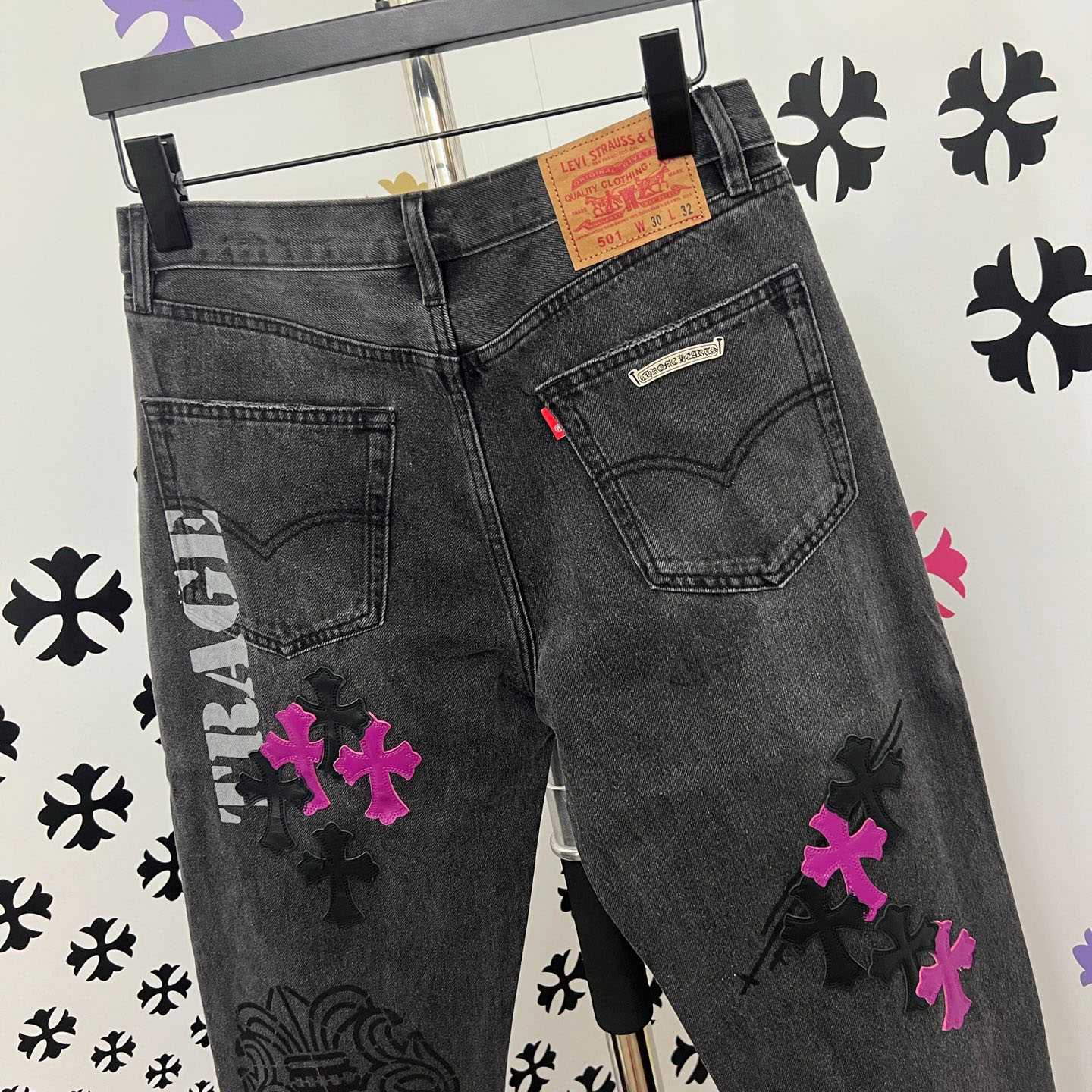 Chrome Hearts Jeans - DesignerGu