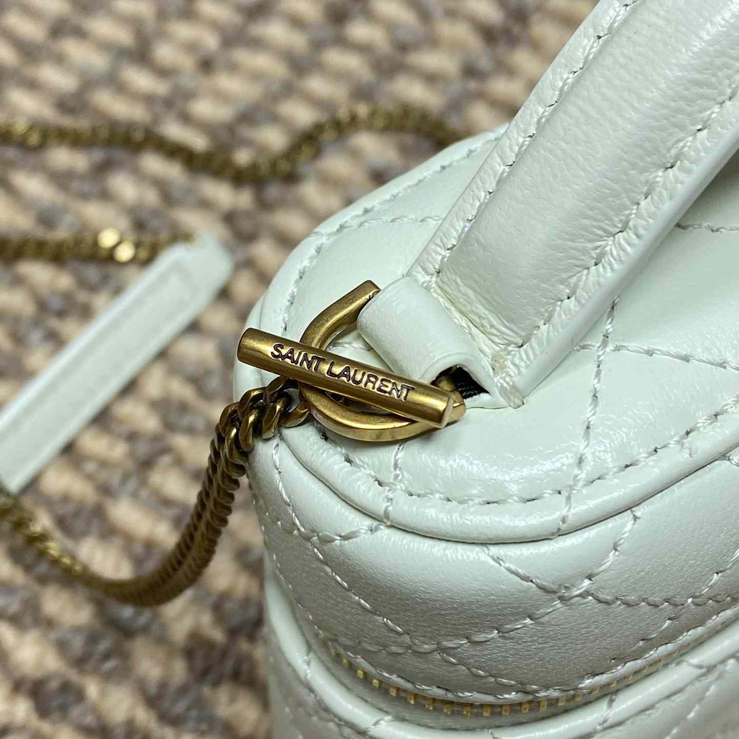Saint Laurent GABY Micro Vanity Bag In Lambskin - DesignerGu
