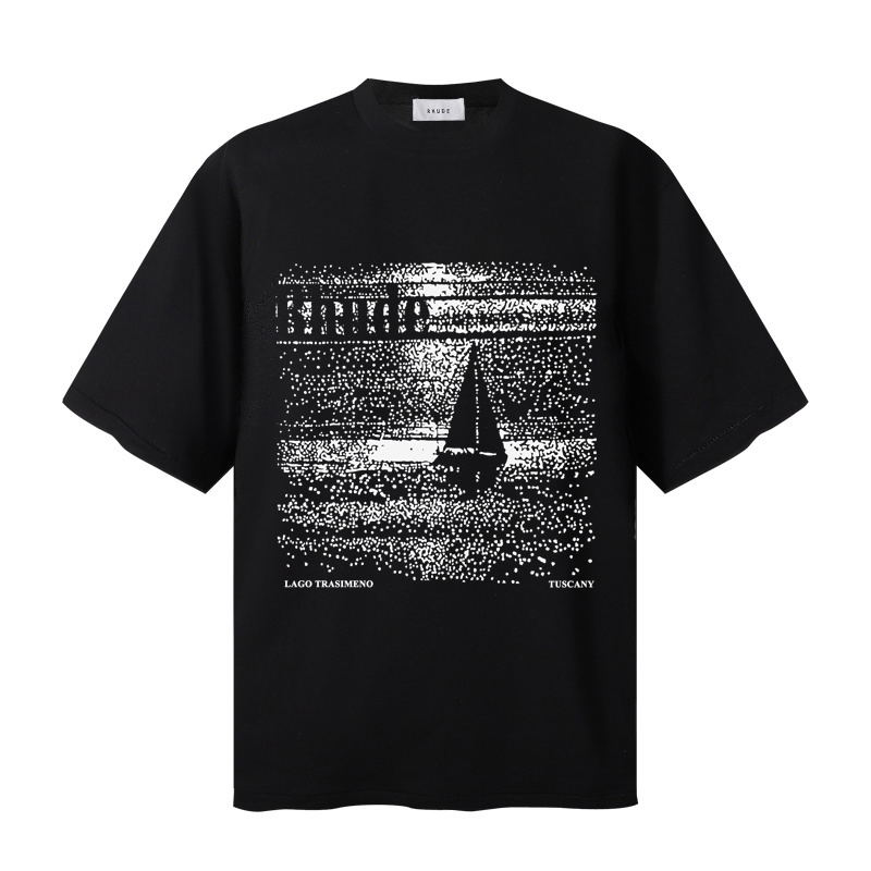 Rhude 'Lago Trasimeno' T-shirt - DesignerGu