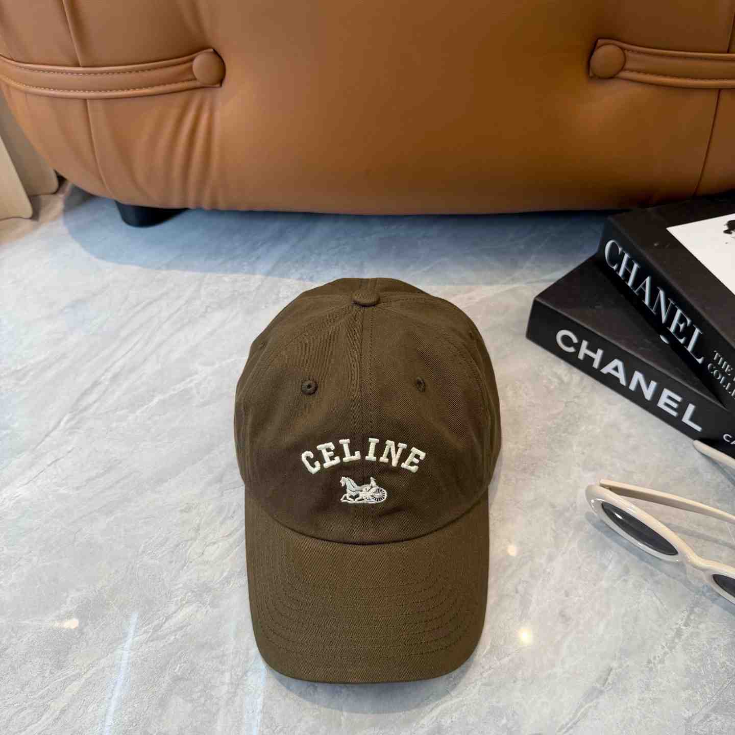Celine Richelieu Cap IN Cotton Twill - DesignerGu