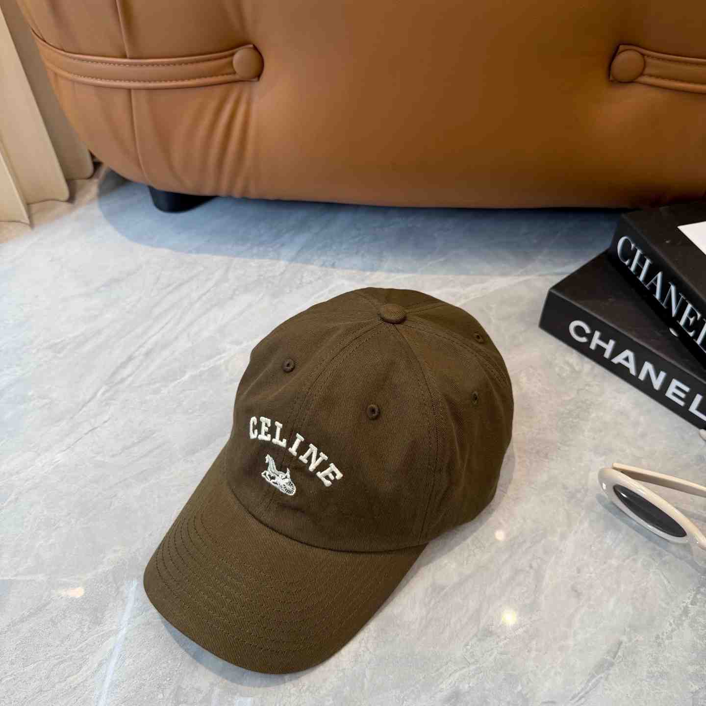 Celine Richelieu Cap IN Cotton Twill - DesignerGu