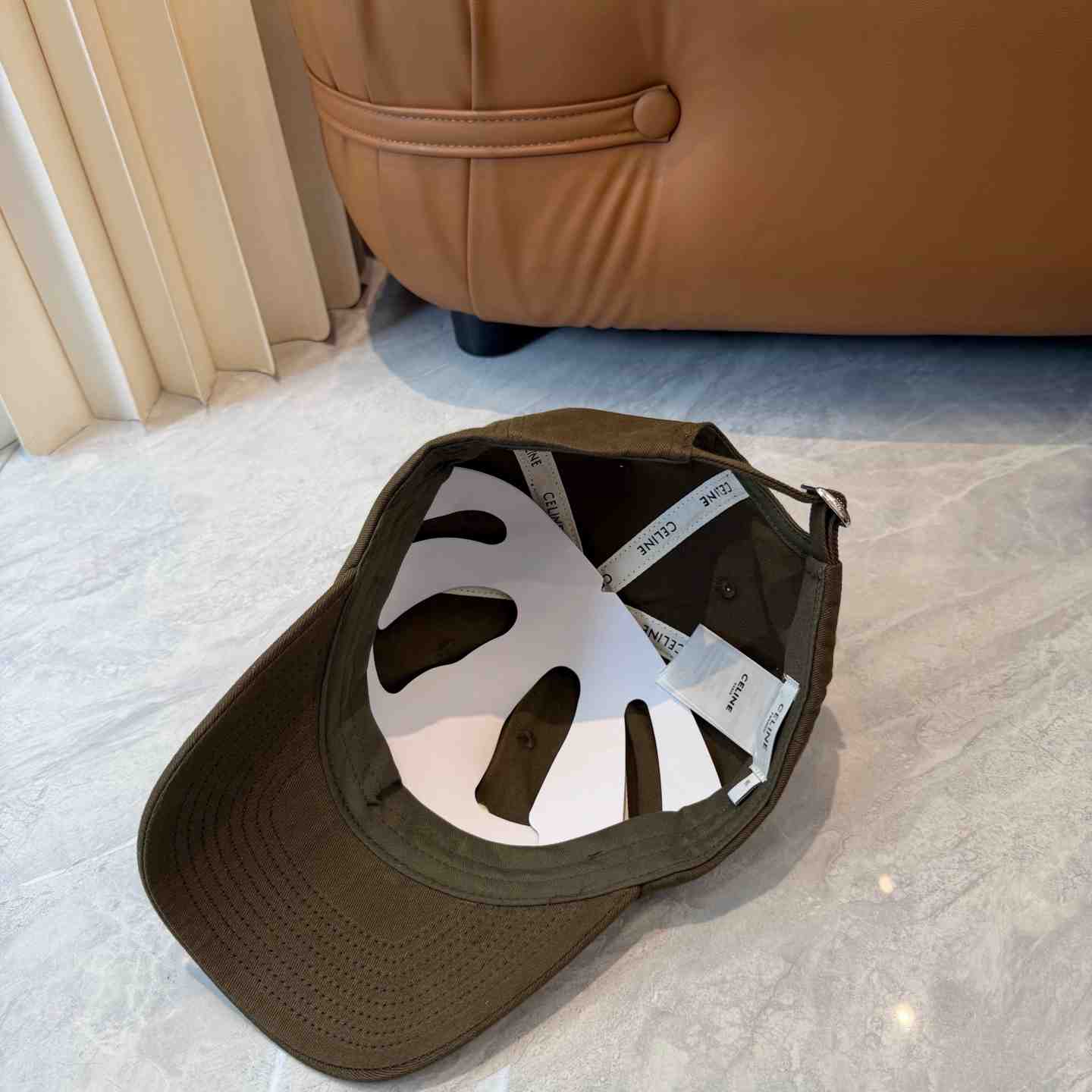 Celine Richelieu Cap IN Cotton Twill - DesignerGu
