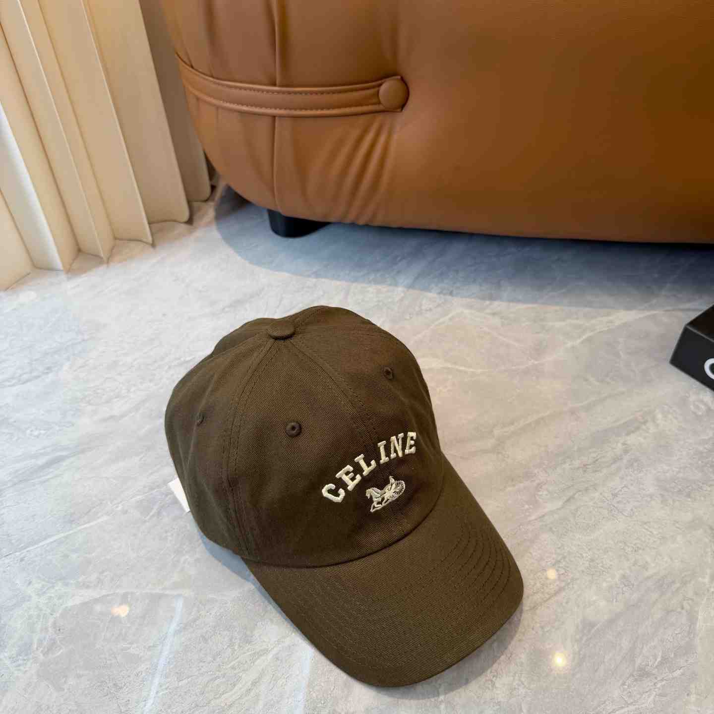 Celine Richelieu Cap IN Cotton Twill - DesignerGu