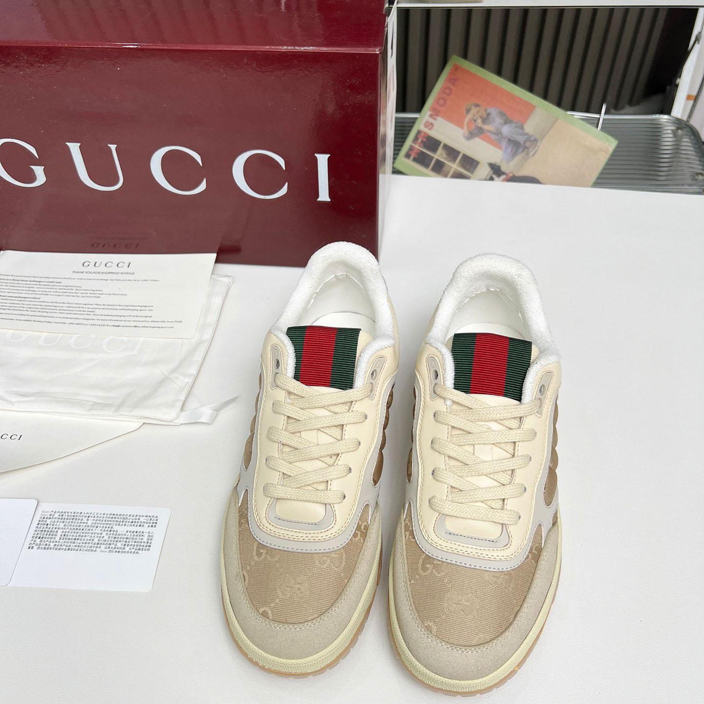 Gucci Re-Web Sneakers - DesignerGu