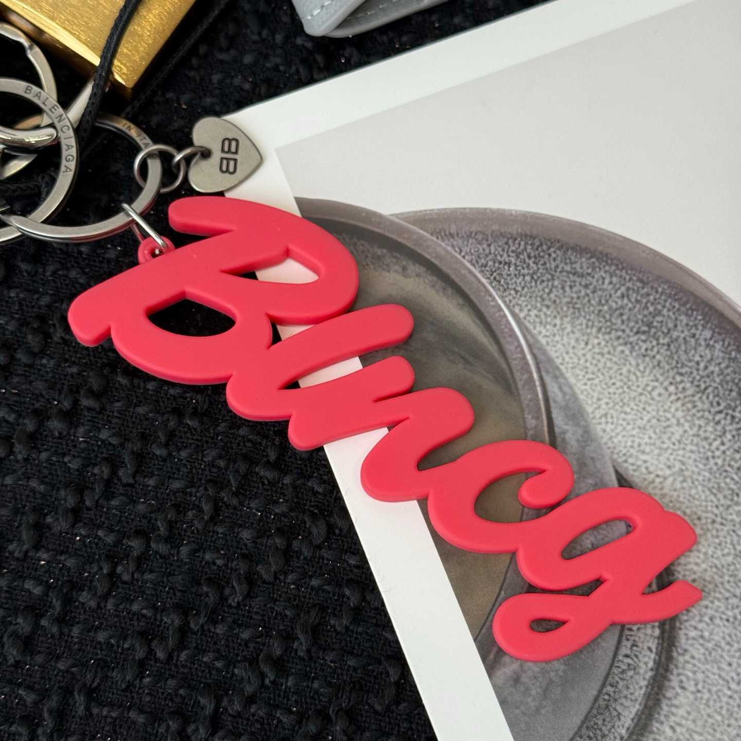 Balenciaga Turner Charm/Keychain In Multicolored - DesignerGu