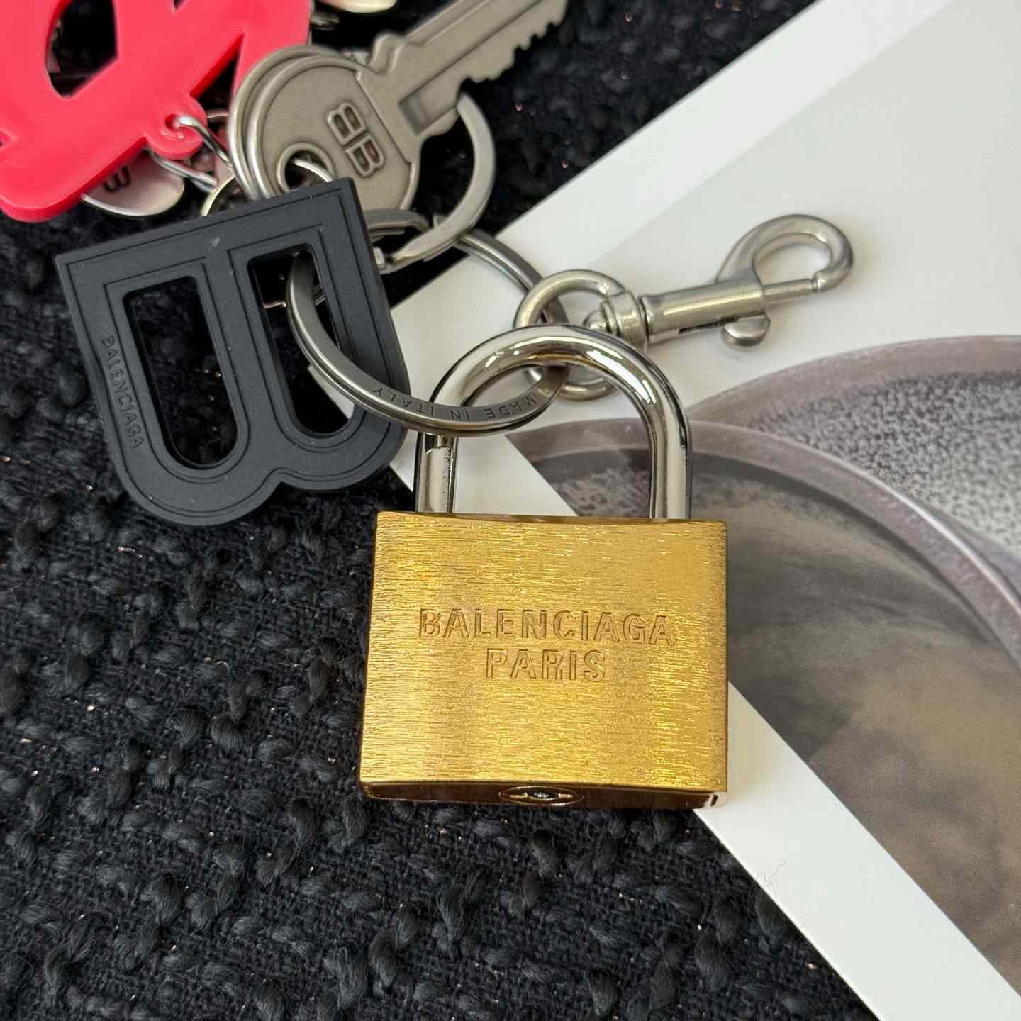 Balenciaga Turner Charm/Keychain In Multicolored - DesignerGu