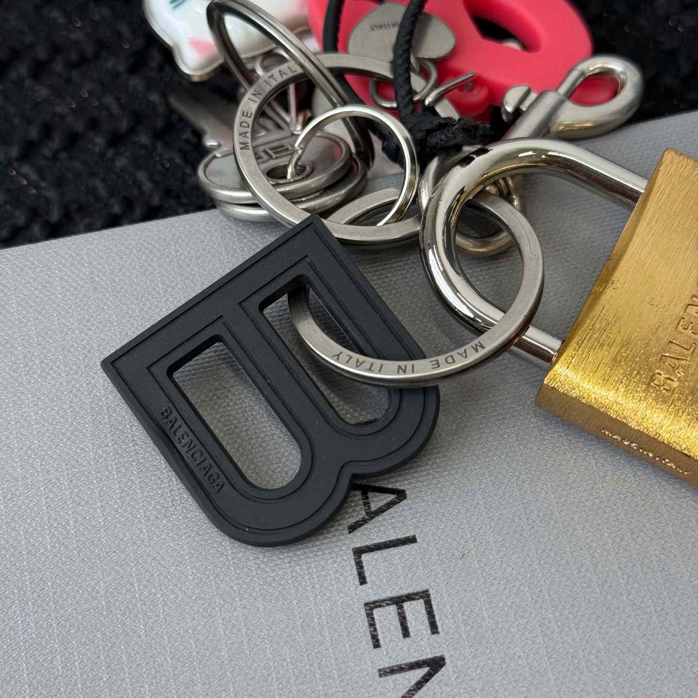 Balenciaga Turner Charm/Keychain In Multicolored - DesignerGu
