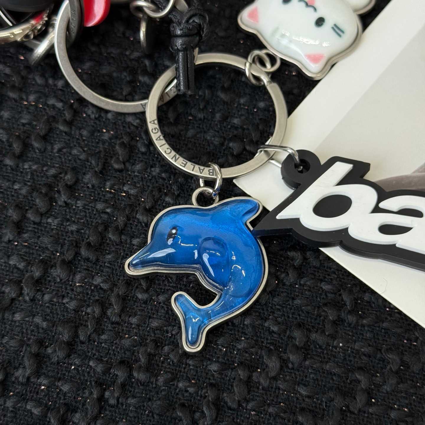 Balenciaga Turner Charm/Keychain In Multicolored - DesignerGu