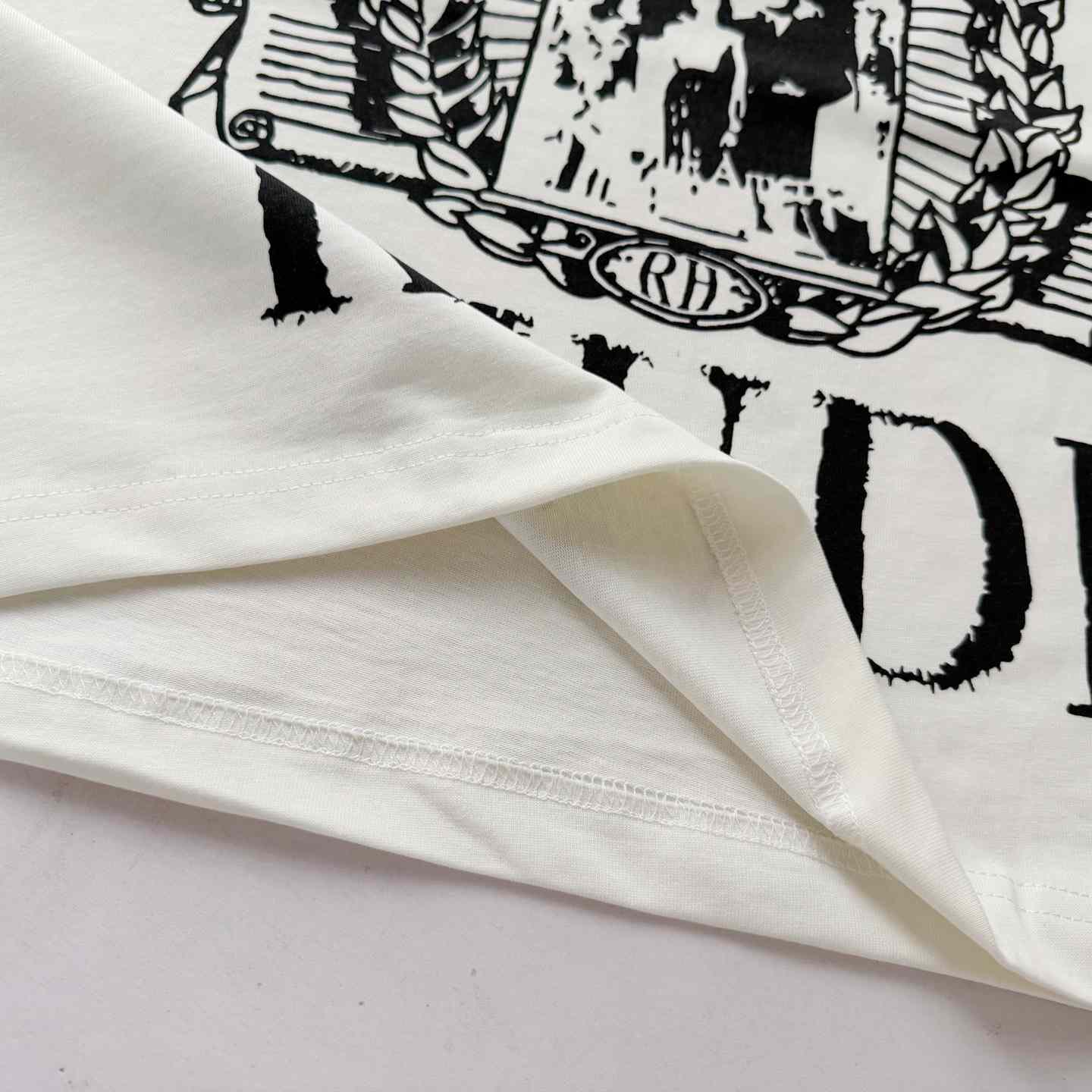 Rhude Youth Of America Tee 'White' - DesignerGu