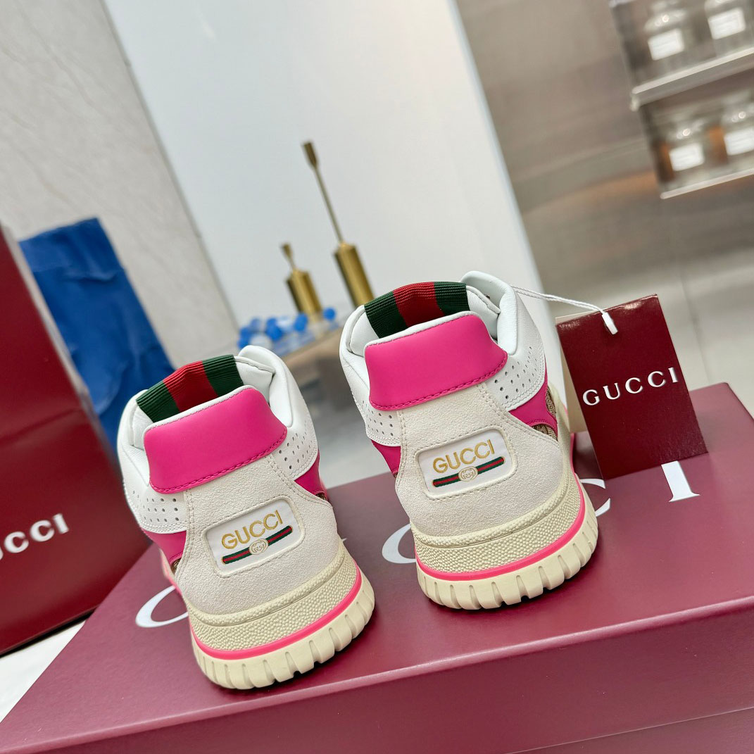 Gucci Re-Web Sneakers - DesignerGu