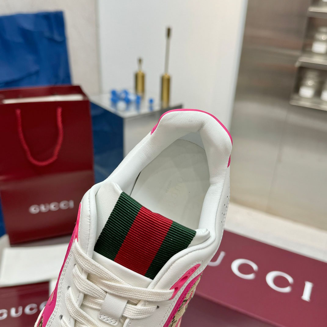 Gucci Re-Web Sneakers - DesignerGu