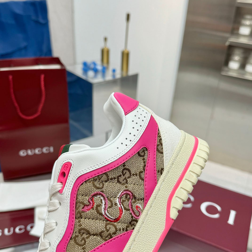 Gucci Re-Web Sneakers - DesignerGu