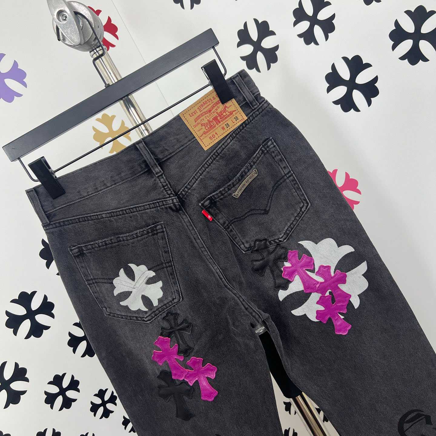 Chrome Hearts Jeans - DesignerGu