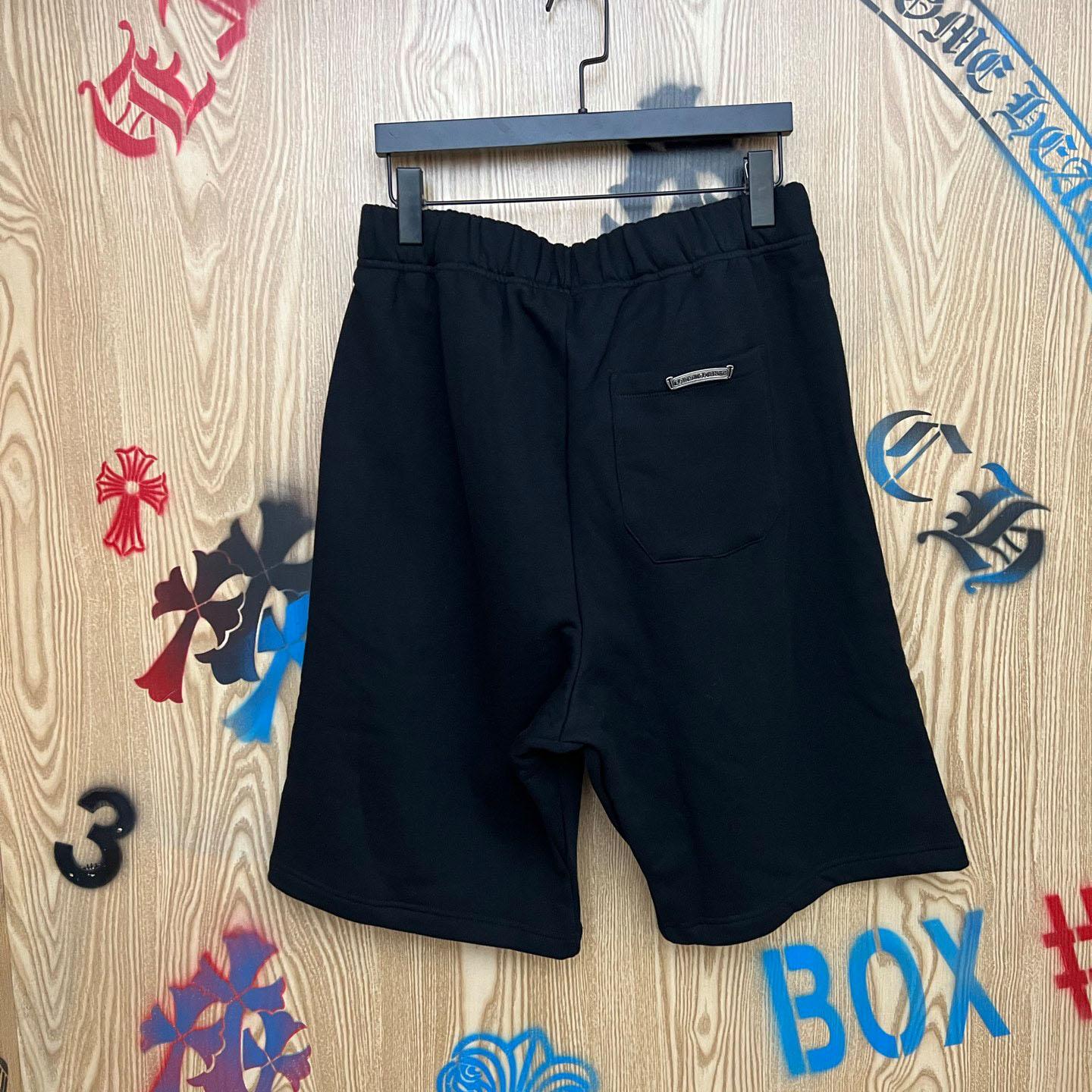 Chrome Hearts Cross Patch Sweatshorts - DesignerGu