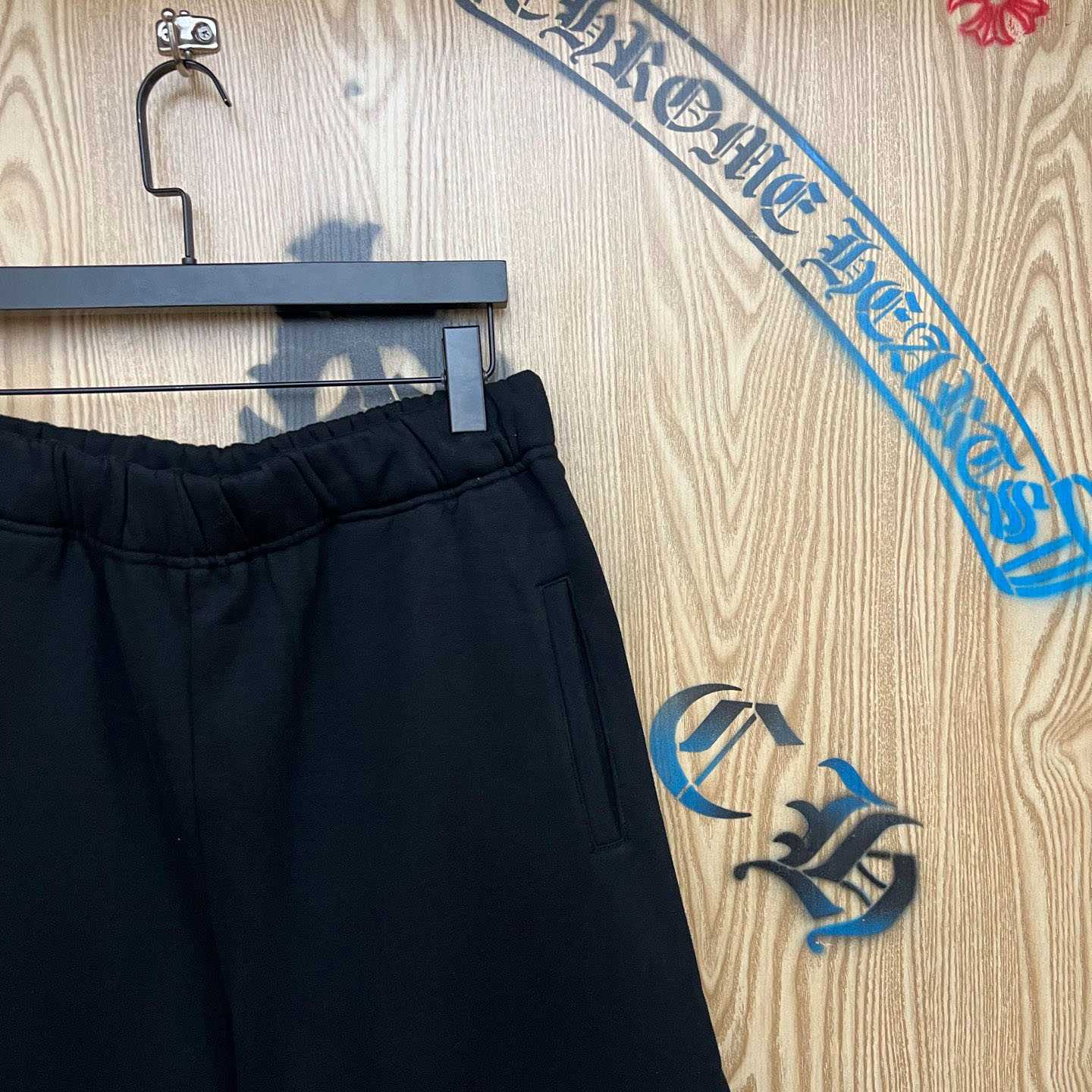 Chrome Hearts Cross Patch Sweatshorts - DesignerGu
