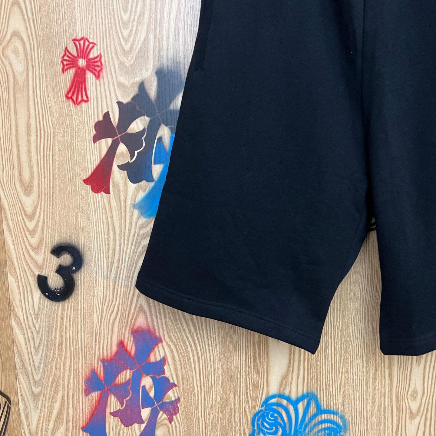 Chrome Hearts Cross Patch Sweatshorts - DesignerGu
