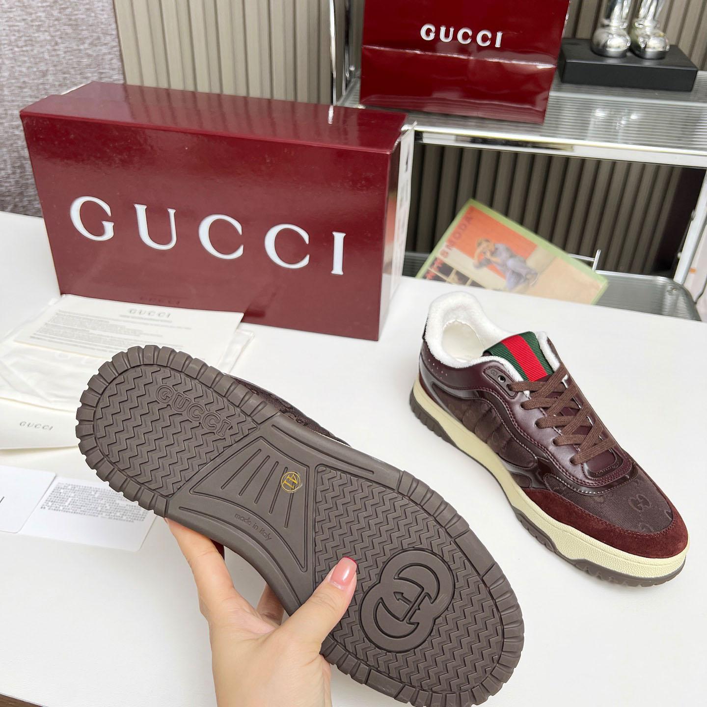 Gucci Re-Web Sneakers - DesignerGu