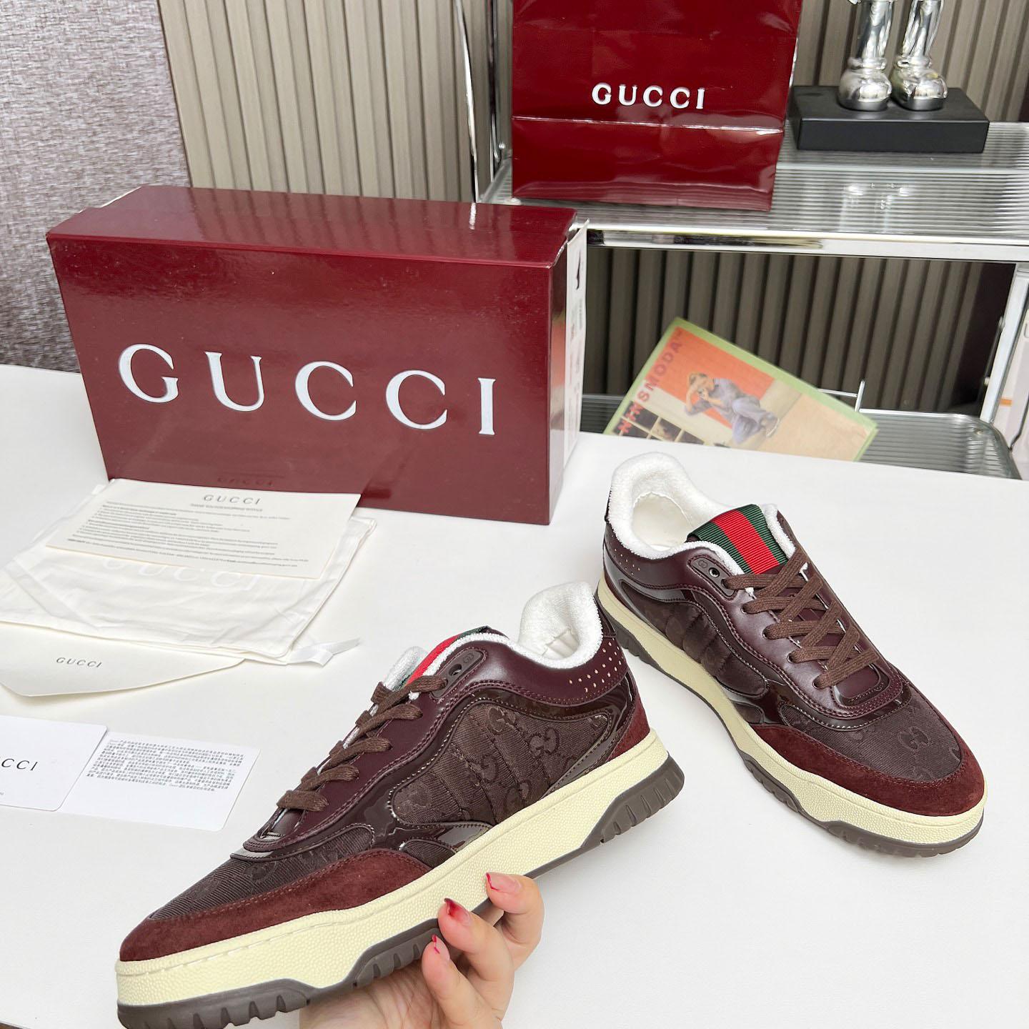 Gucci Re-Web Sneakers - DesignerGu