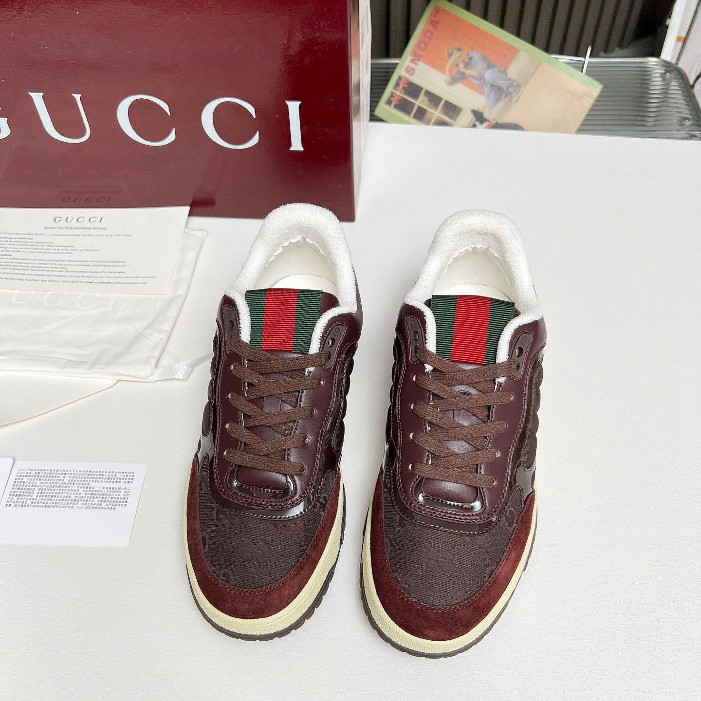 Gucci Re-Web Sneakers - DesignerGu