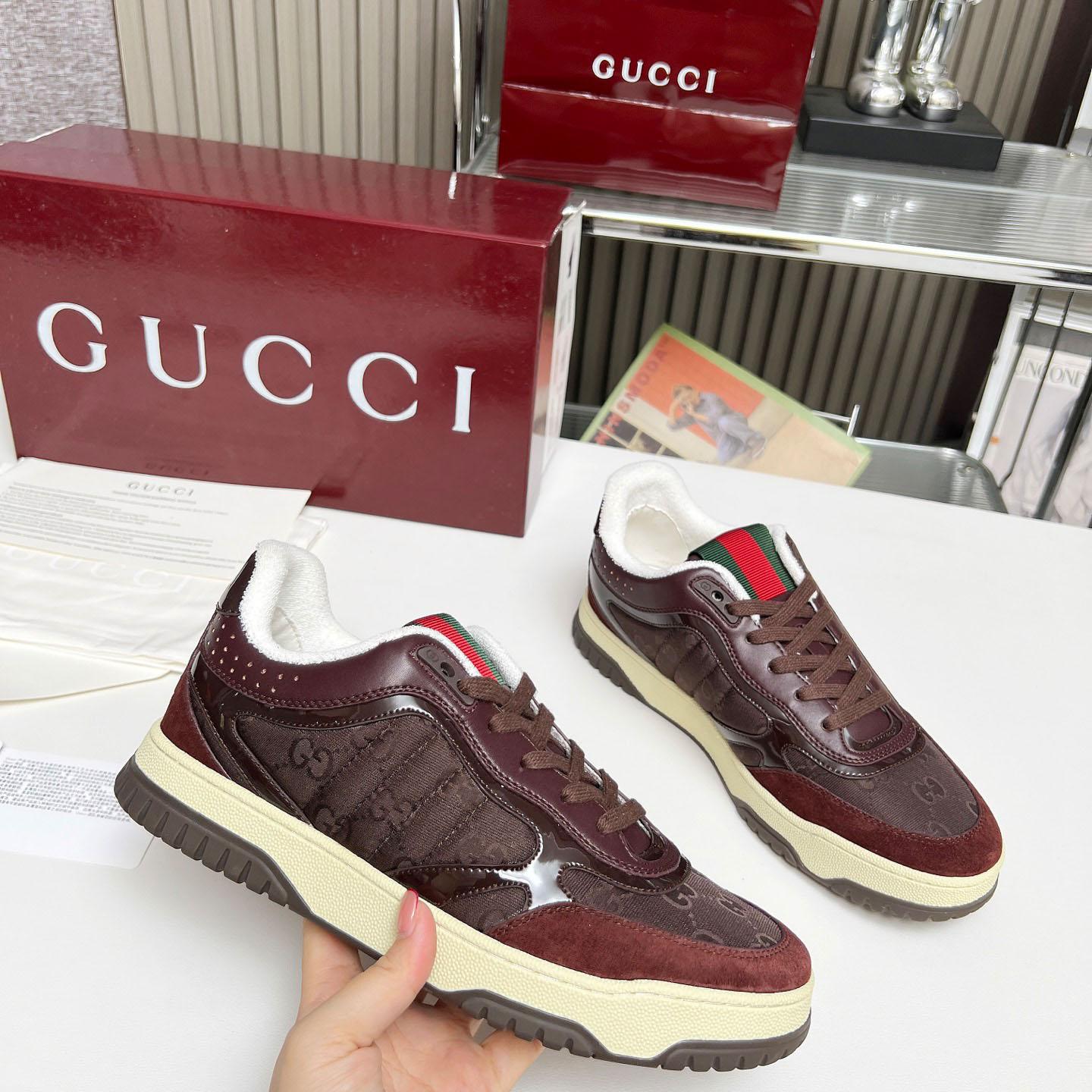 Gucci Re-Web Sneakers - DesignerGu
