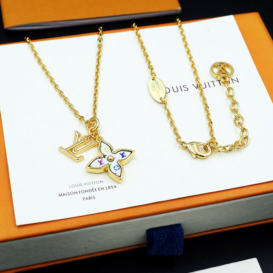 Louis Vuitton LV x TM Monogram Multicolor Necklace M03737 - DesignerGu