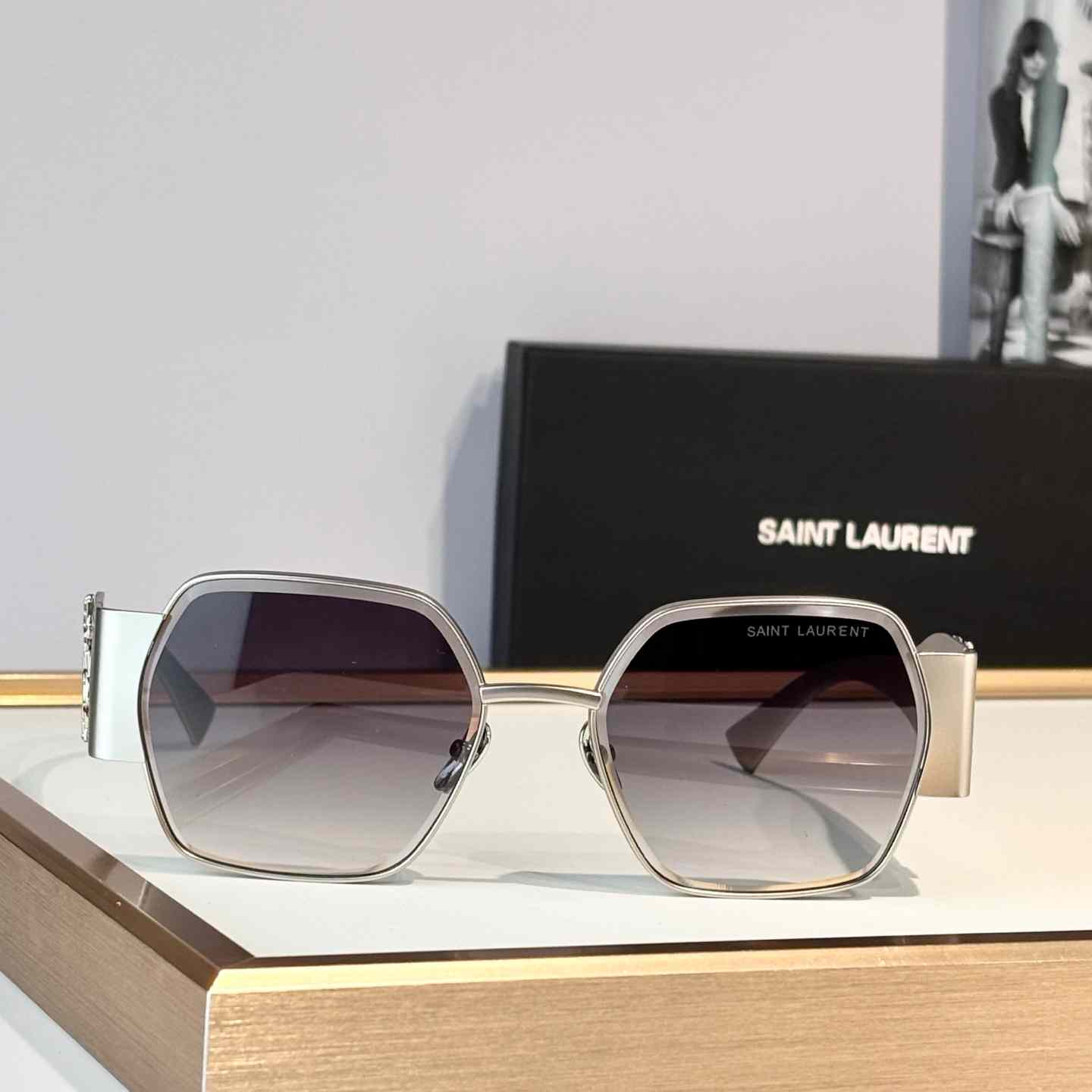 Saint Laurent SLM1721L Sunglasses   - DesignerGu