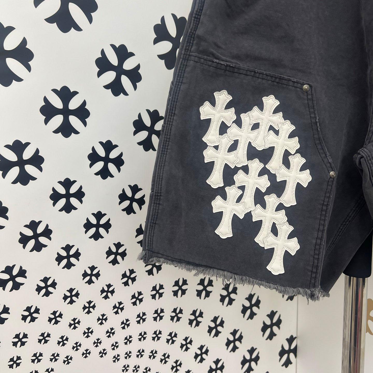Chrome Hearts Denim Shorts - DesignerGu