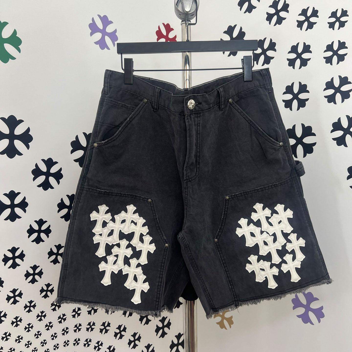 Chrome Hearts Denim Shorts - DesignerGu