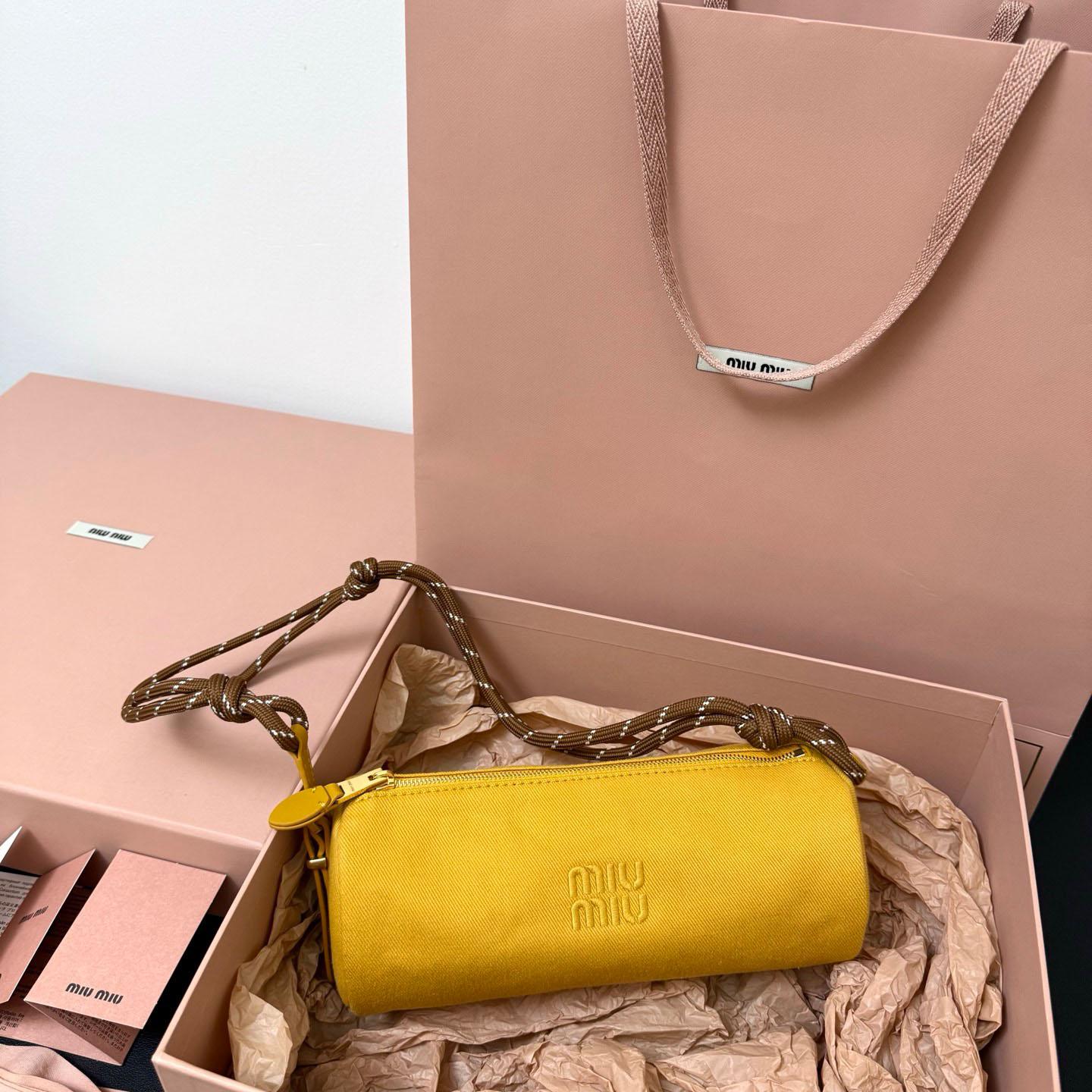 Miu Miu Gabardine Pouch - DesignerGu