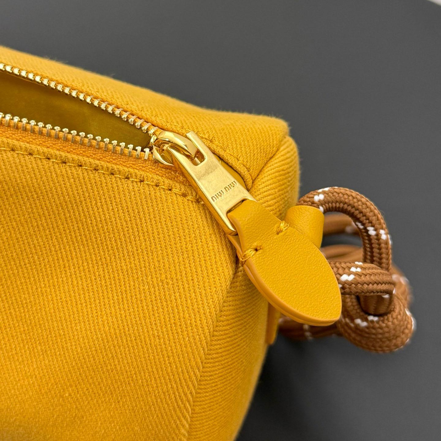 Miu Miu Gabardine Pouch - DesignerGu