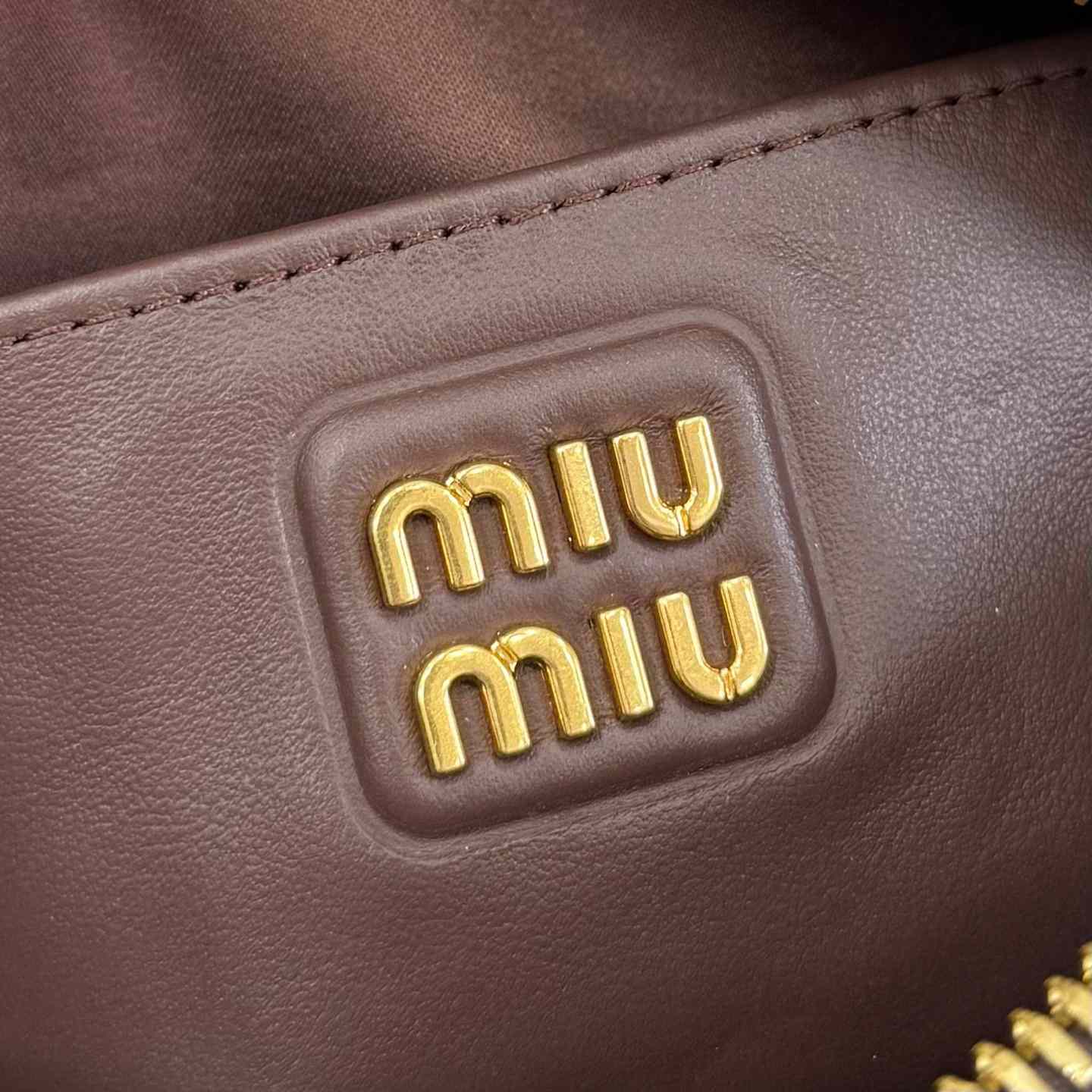 Miu Miu Arcadie Leather Bag 5BB123 - DesignerGu
