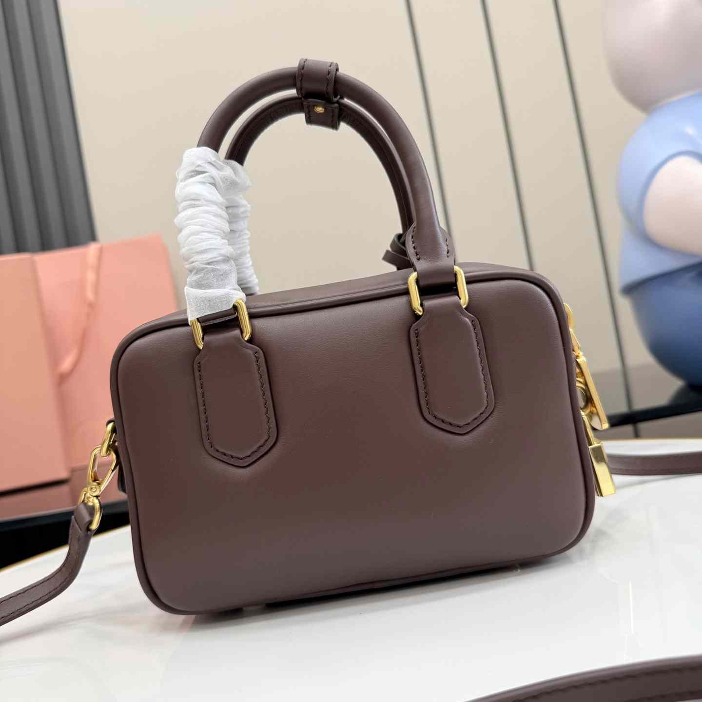 Miu Miu Arcadie Leather Bag 5BB123 - DesignerGu