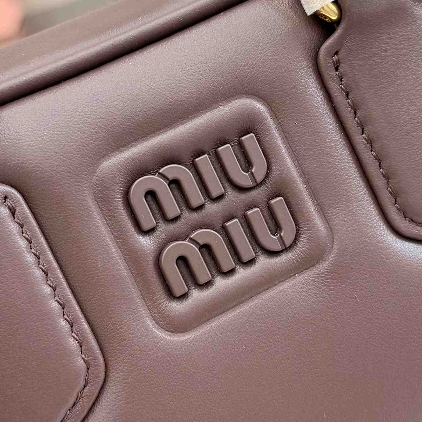 Miu Miu Arcadie Leather Bag 5BB123 - DesignerGu