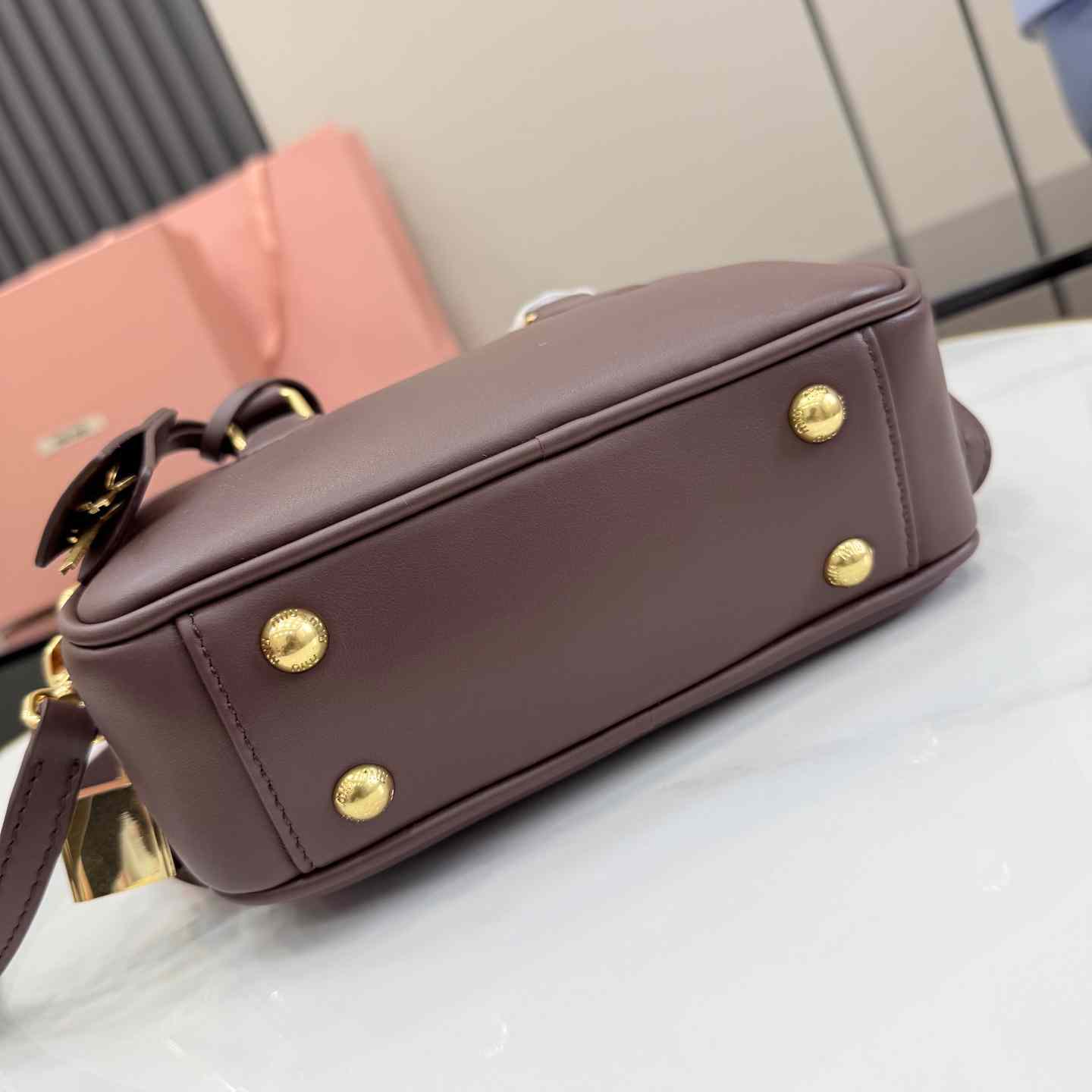Miu Miu Arcadie Leather Bag 5BB123 - DesignerGu