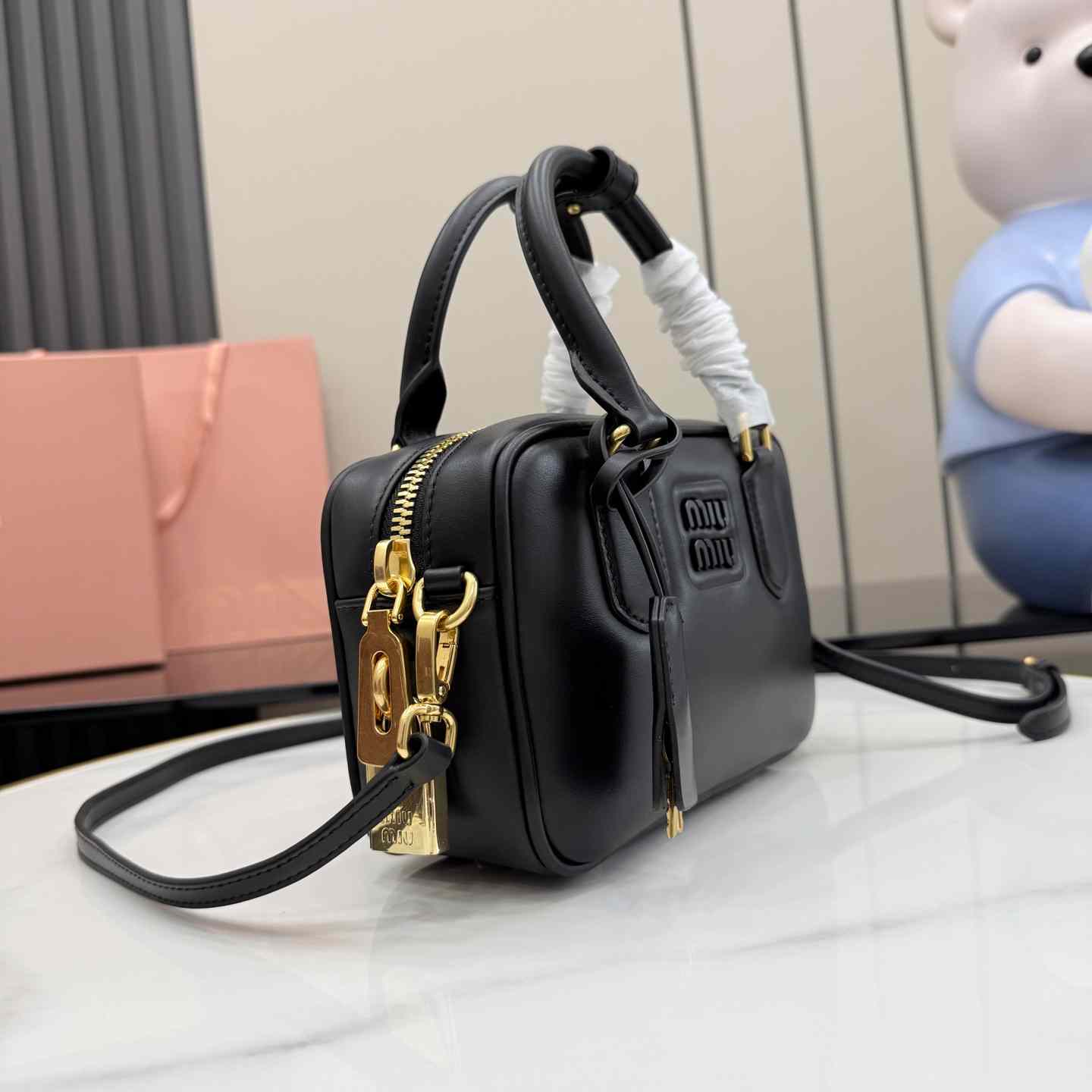 Miu Miu Arcadie Leather Bag 5BB123 - DesignerGu