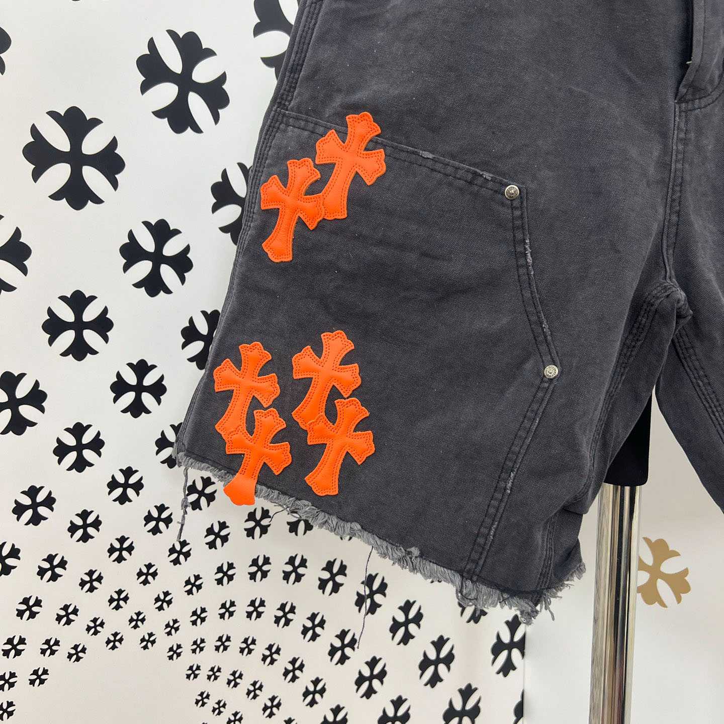 Chrome Hearts Denim Shorts - DesignerGu