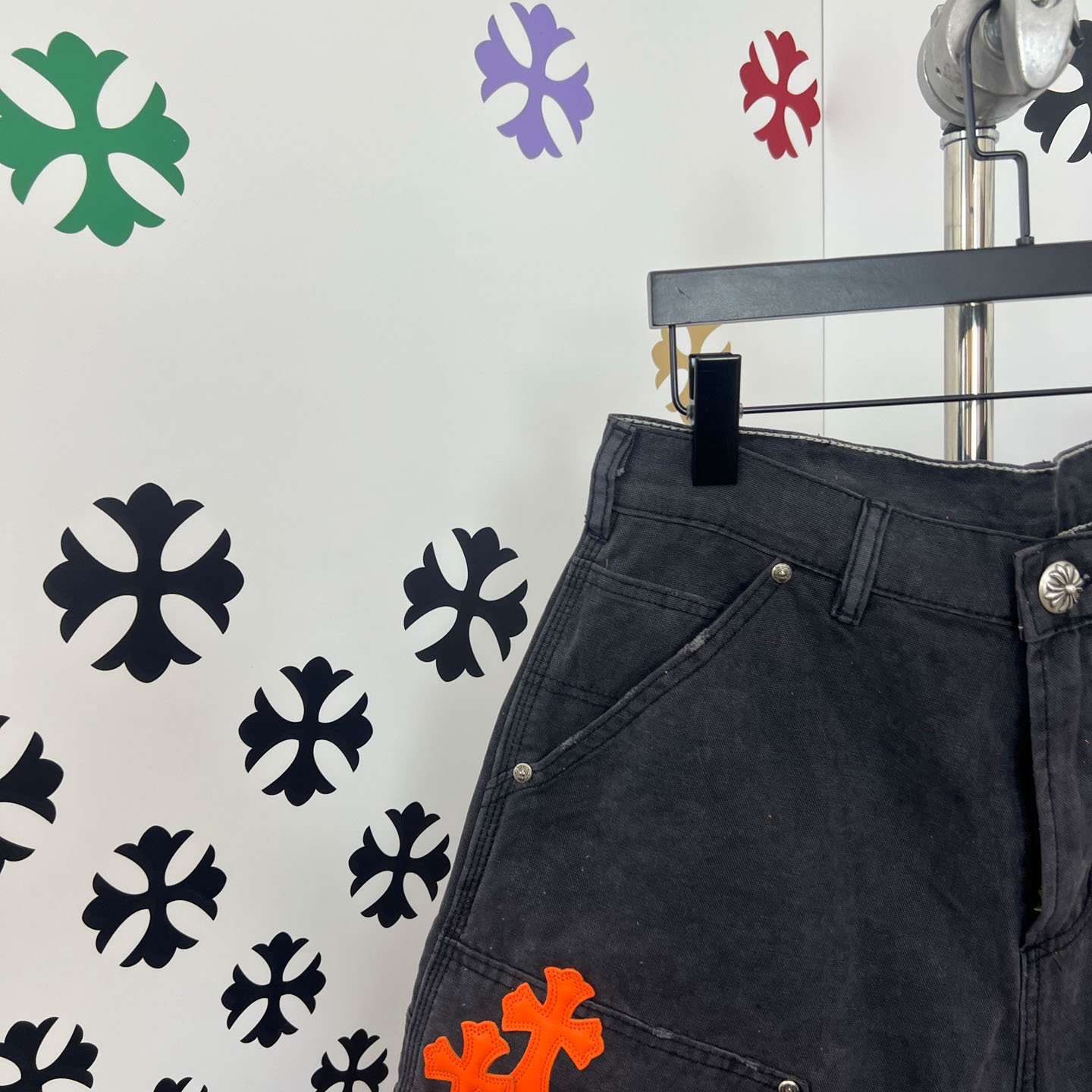 Chrome Hearts Denim Shorts - DesignerGu
