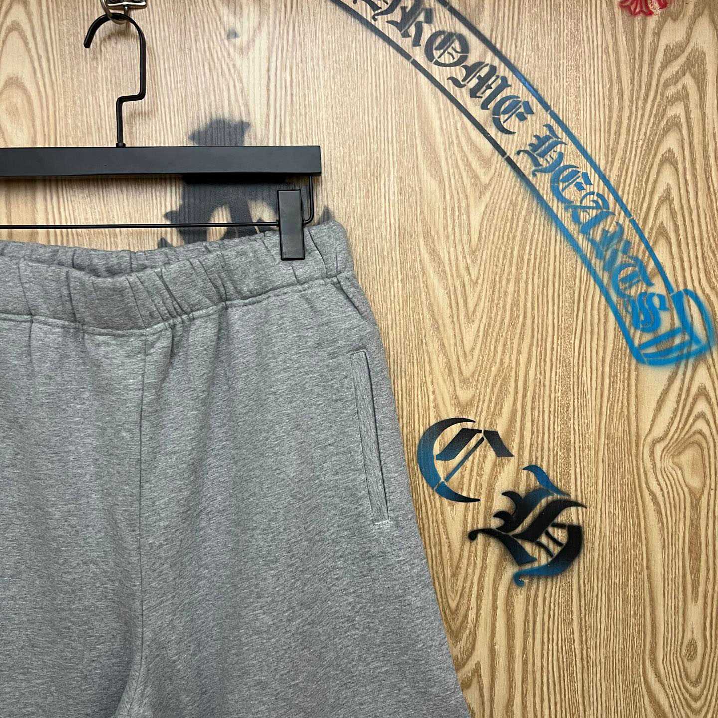 Chrome Hearts Cross Patch Sweatshorts - DesignerGu
