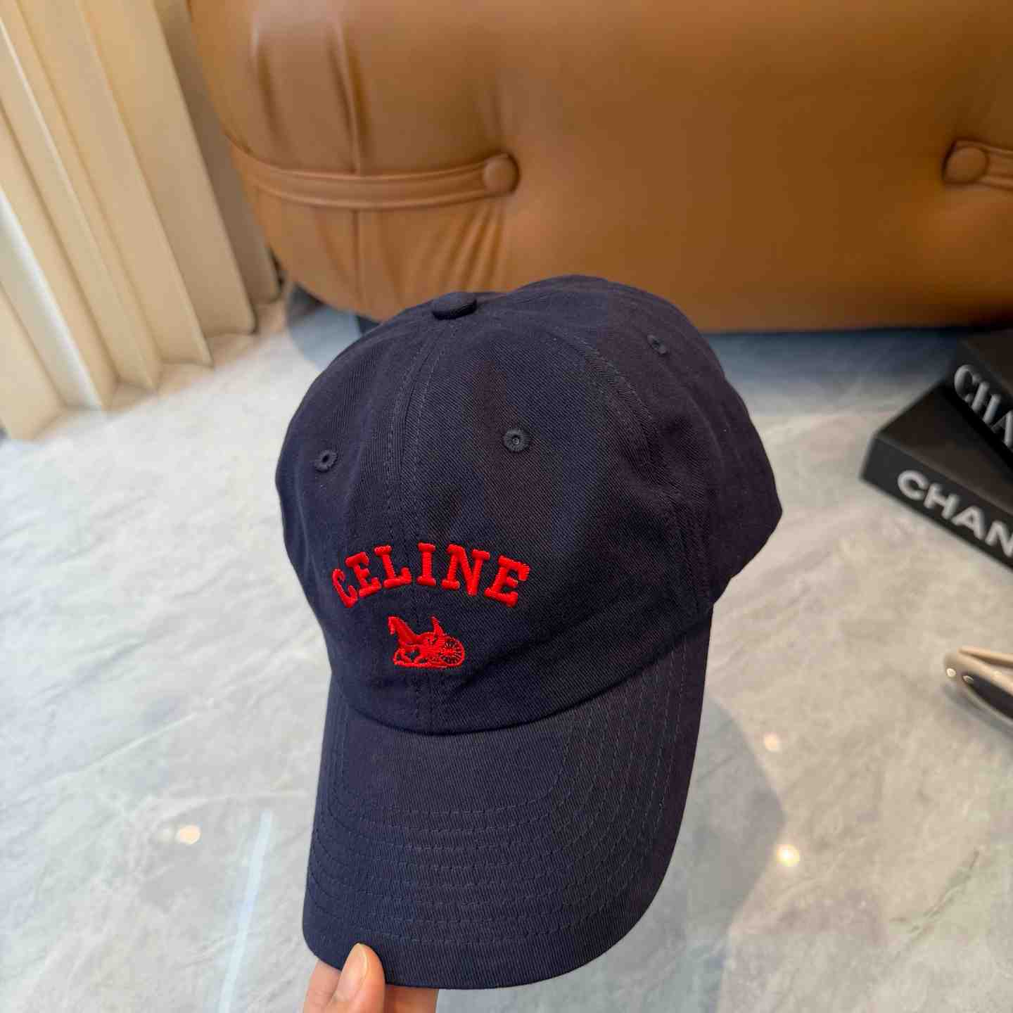 Celine Richelieu Cap IN Cotton Twill - DesignerGu